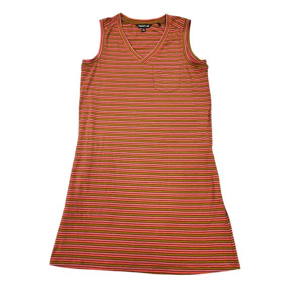 Toad & Co Retro Vintage Striped Tank Dress Women’s Small Sun Dress Hike Camp - Picture 1 of 10
